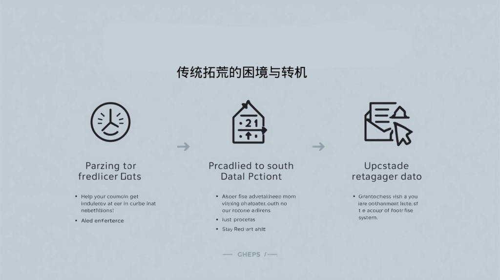 海关数据；传统拓荒的困境与转机