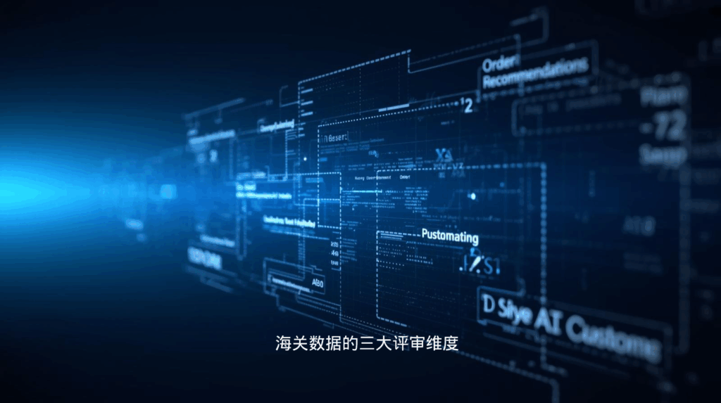 海关数据的三大评审维度