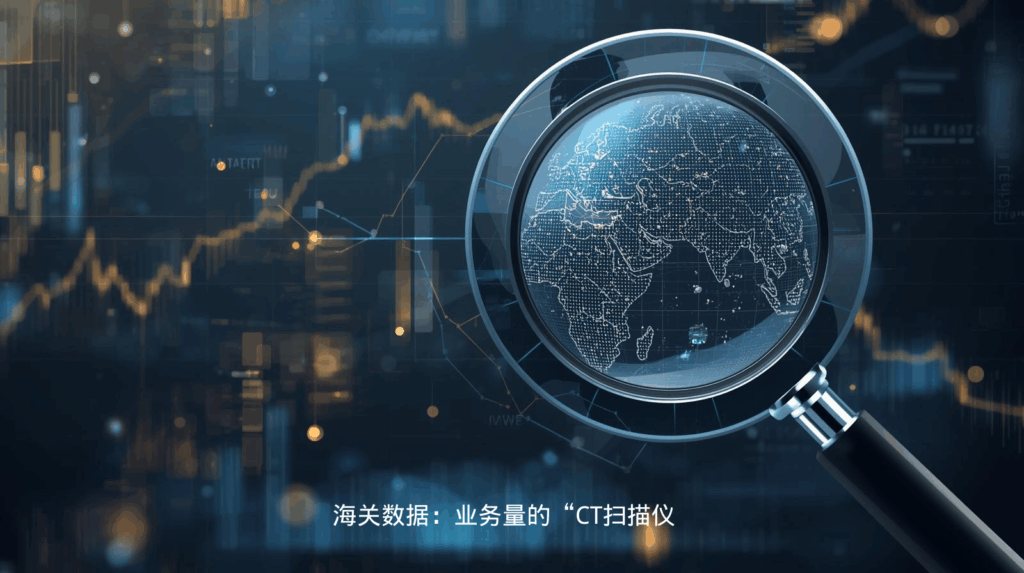 海关数据：业务量的“CT扫描仪”