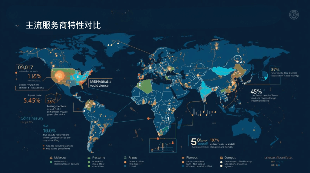 主流服务商特性对比