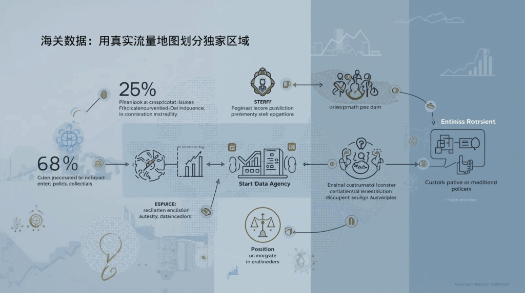海关数据：用真实流量地图划分独家区域