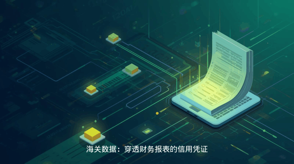 海关数据：穿透财务报表的信用凭证