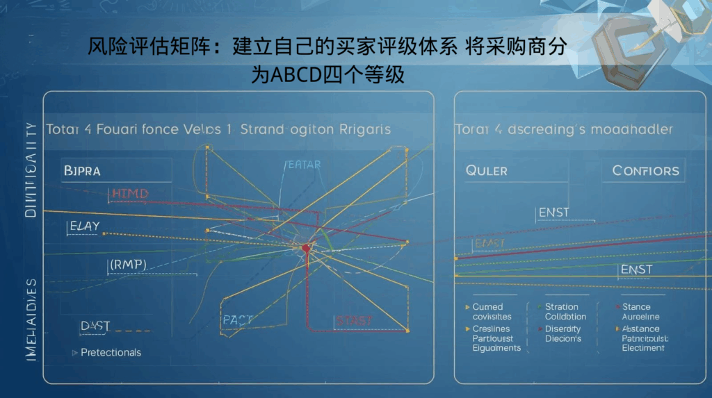 风险评估矩阵：建立自己的买家评级体系 将采购商分为ABCD四个等级