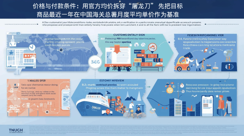 海关数据价格与付款条件：用官方均价拆穿“屠龙刀” 先把目标商品最近一年在中国海关总署月度平均单价作为基准