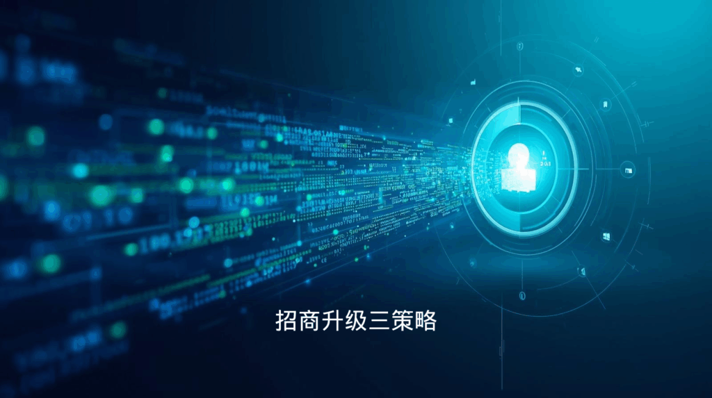 招商升级三策略