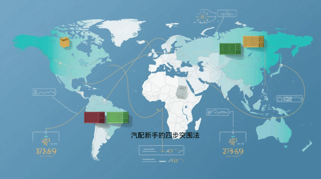 海关数据；汽配新手的四步突围法