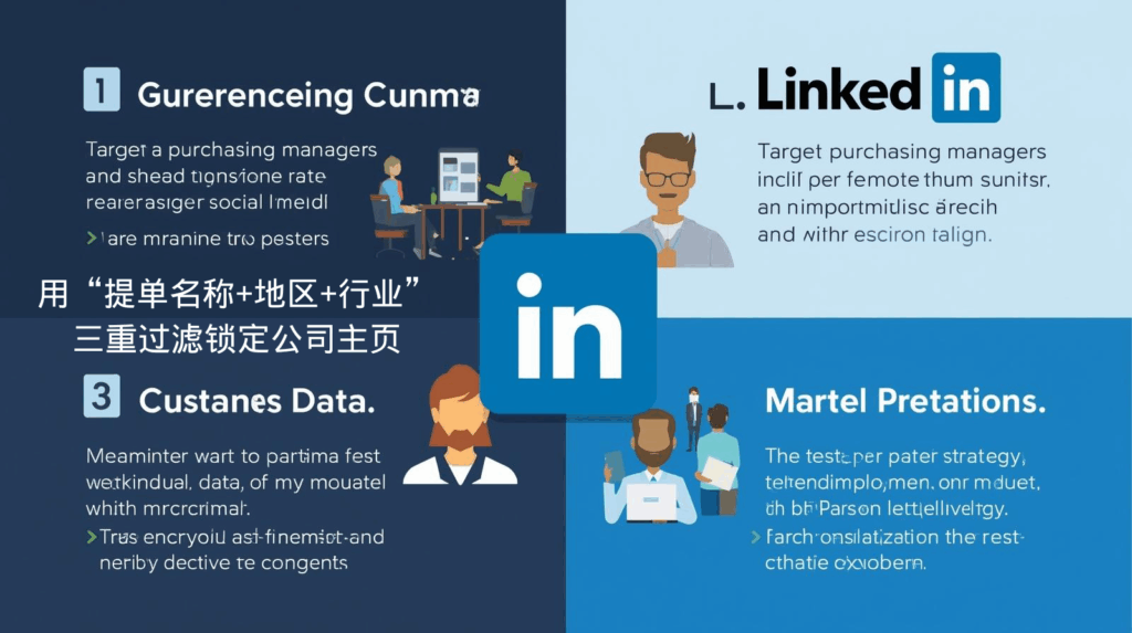 用“提单名称+地区+行业”三重过滤锁定公司主页