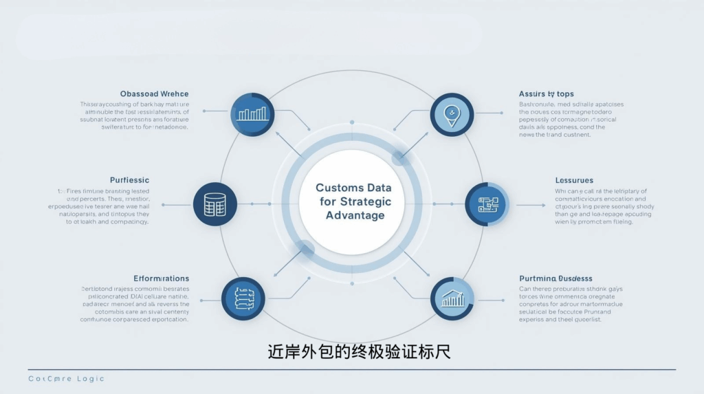 海关数据近岸外包的终极验证标尺