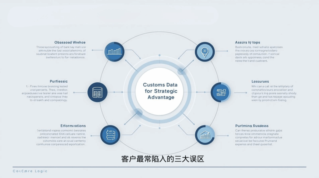 海关数据客户最常陷入的三大误区