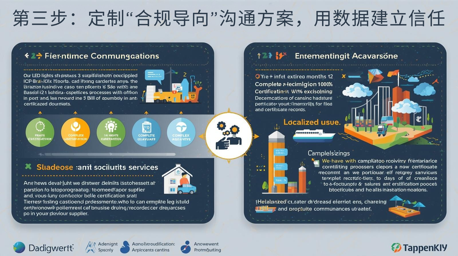 第三步：定制“合规导向”沟通方案，用数据建立信任