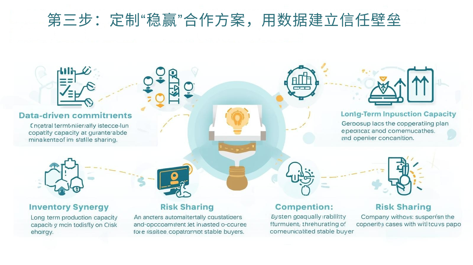 第三步：定制“稳赢”合作方案，用数据建立信任壁垒