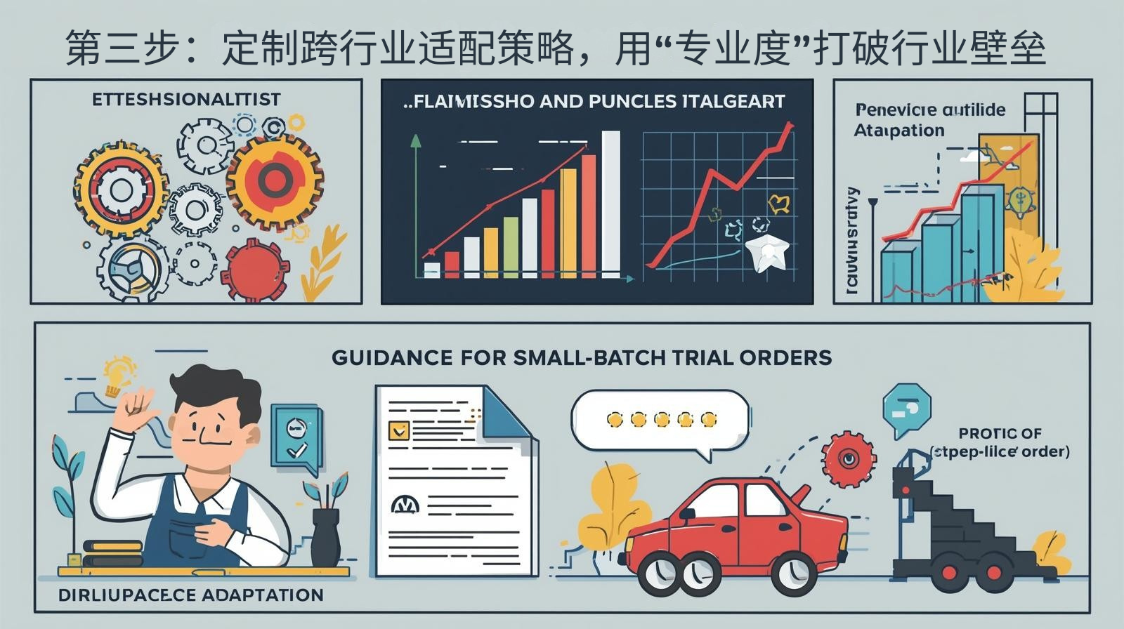 第三步：定制跨行业适配策略，用“专业度”打破行业壁垒