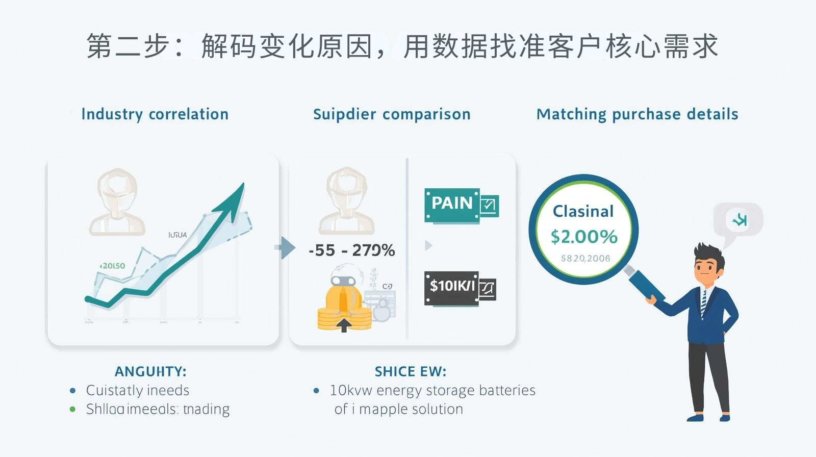 第二步：解码变化原因，用数据找准客户核心需求第二步：解码变化原因，用数据找准客户核心需求