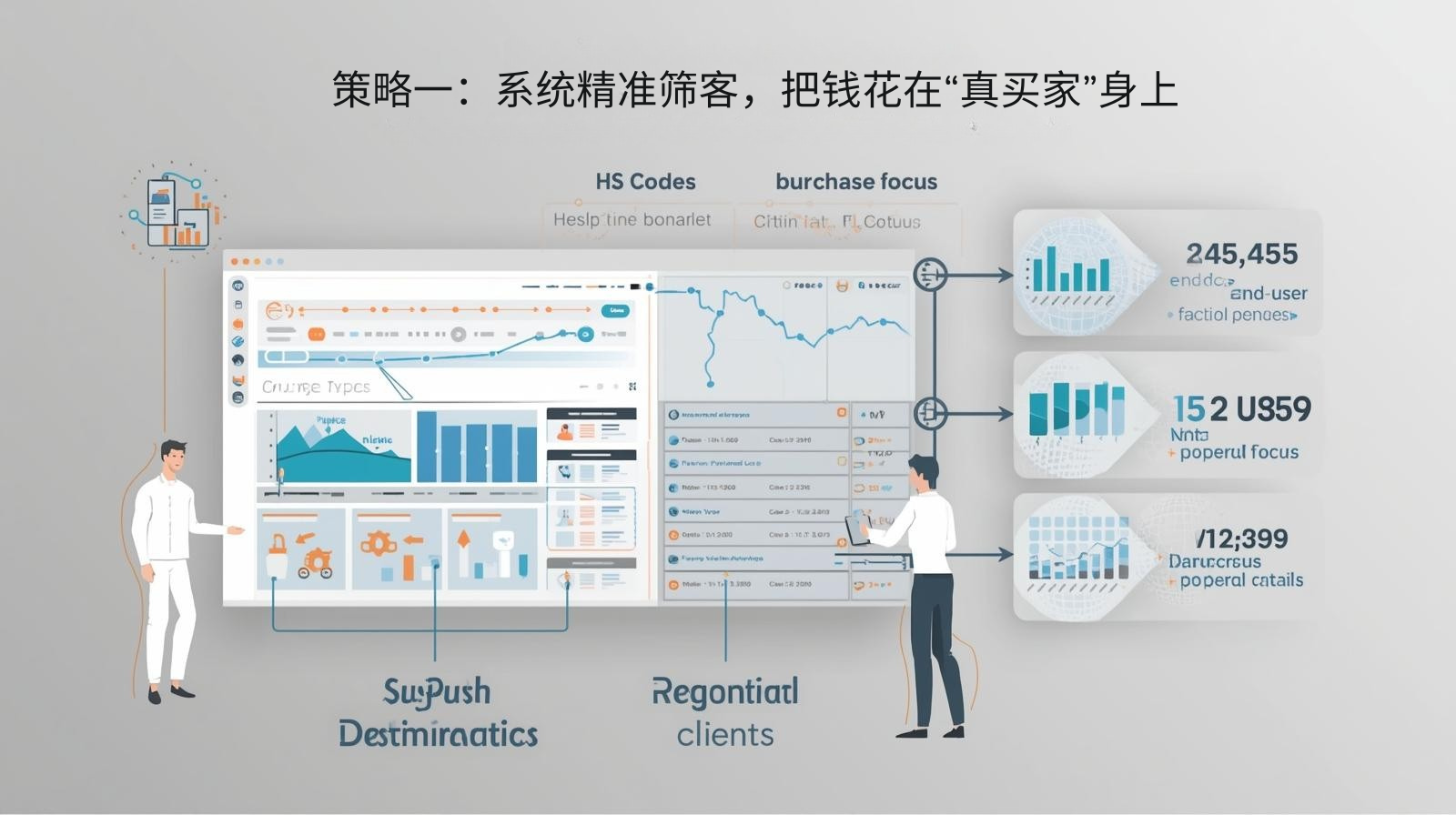 策略一：系统精准筛客，把钱花在“真买家”身上