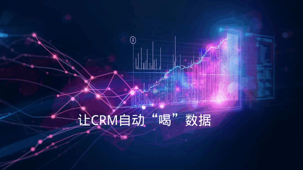 让CRM自动“喝”数据