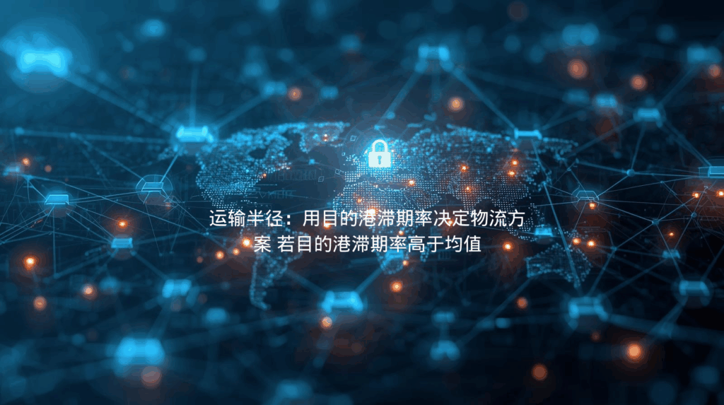 运输半径：用目的港滞期率决定物流方案 若目的港滞期率高于均值