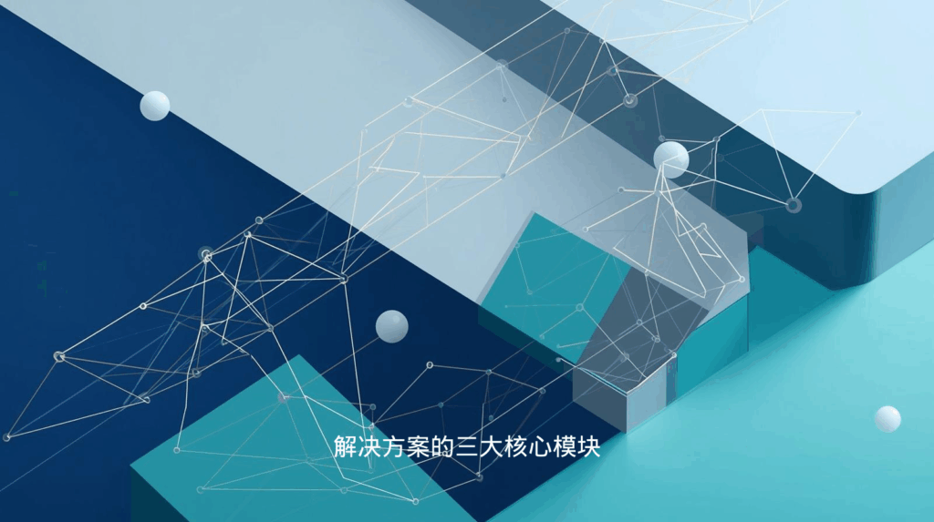 海关数据；解决方案的三大核心模块