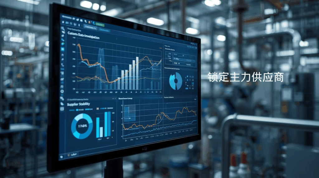 海关数据锁定主力供应商