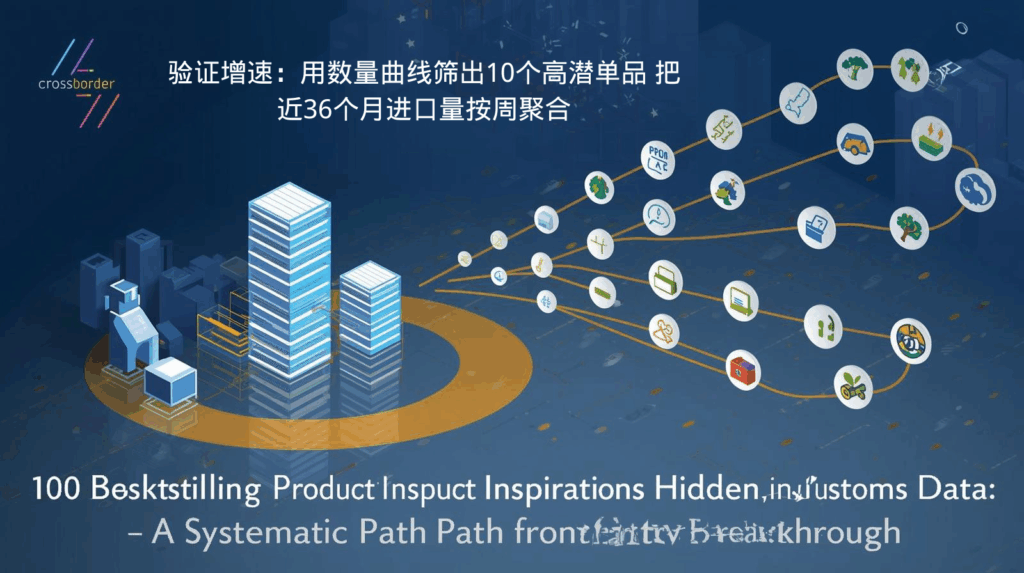 验证增速：用数量曲线筛出10个高潜单品 把近36个月进口量按周聚合