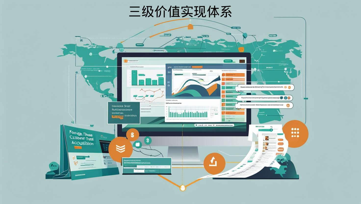外贸获客软件三级价值实现体系