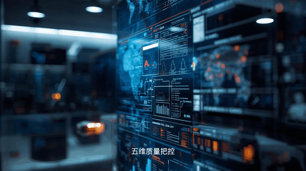 海关数据；五维质量把控