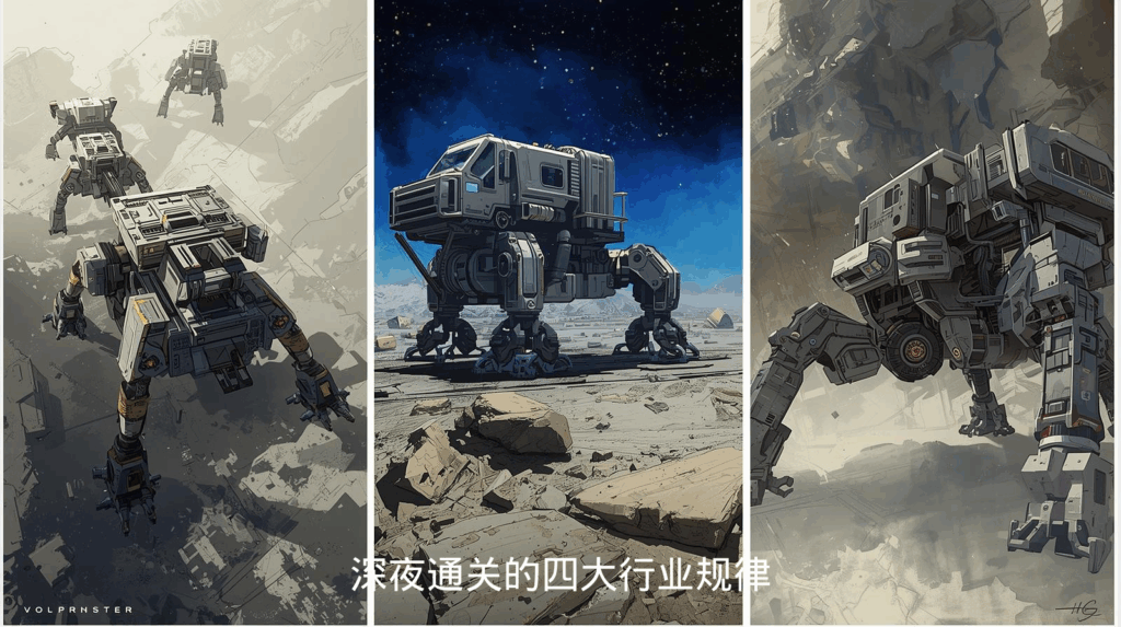 深夜通关的四大行业规律