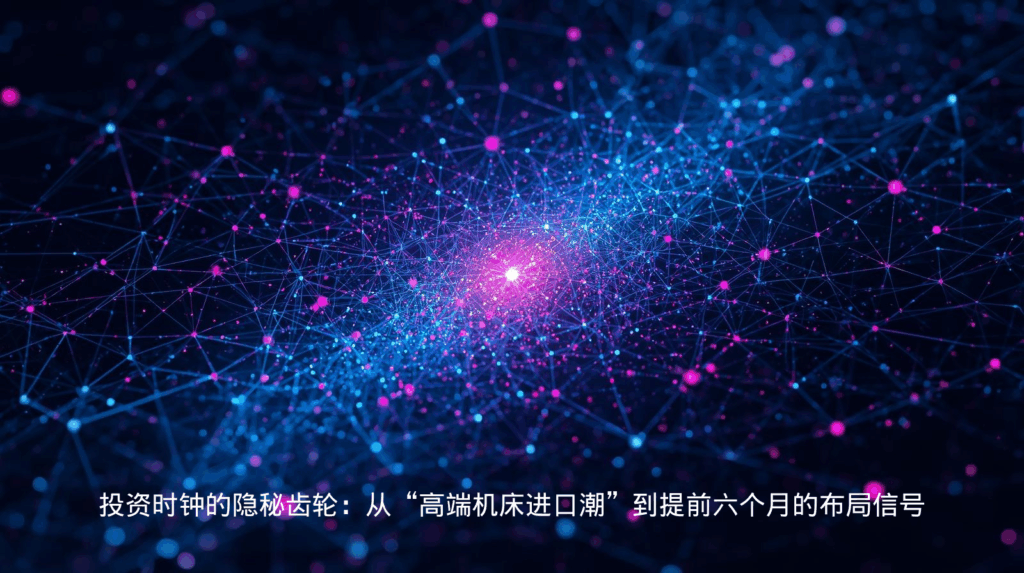 海关数据投资时钟的隐秘齿轮：从“高端机床进口潮”到提前六个月的布局信号