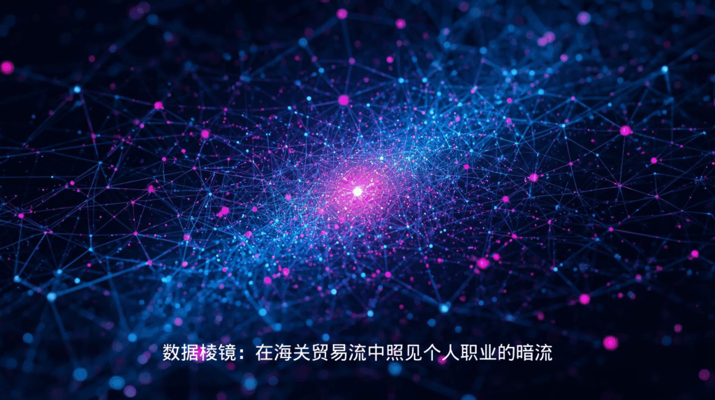 数据棱镜：在海关贸易流中照见个人职业的暗流