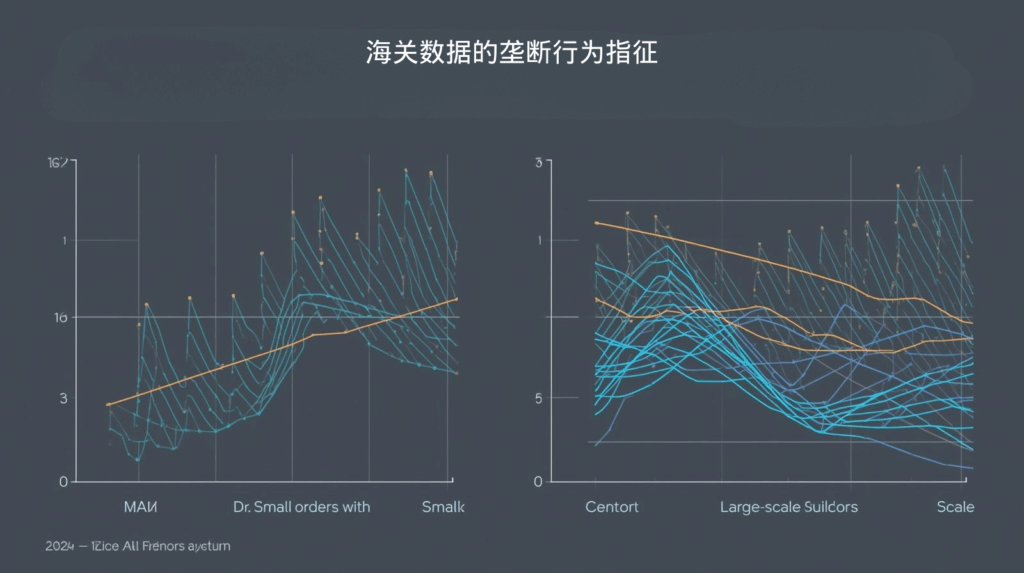 海关数据的垄断行为指征