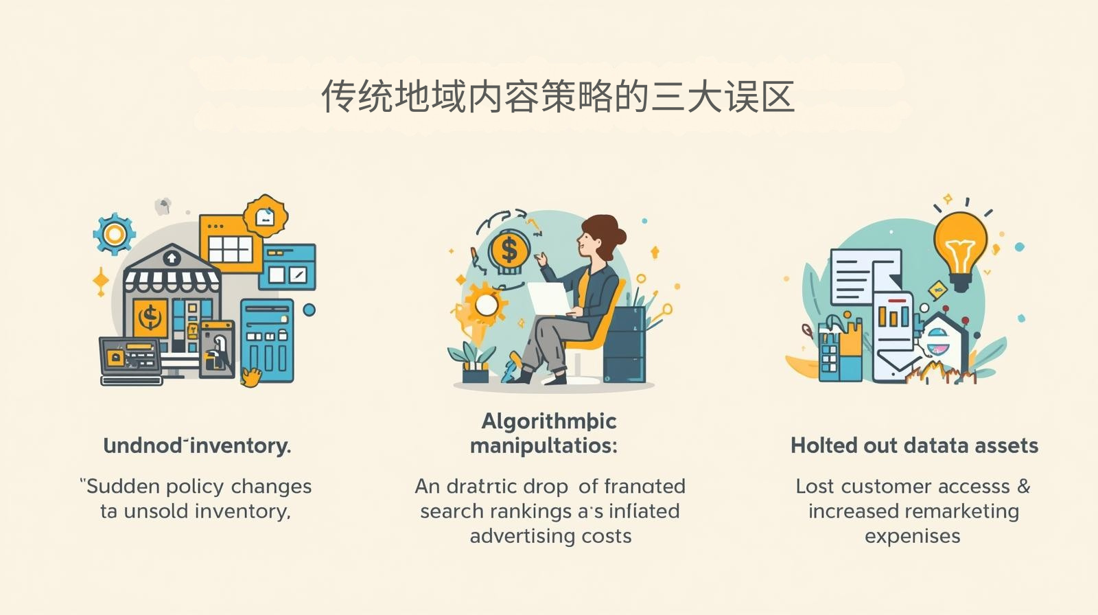 传统地域内容策略的三大误区