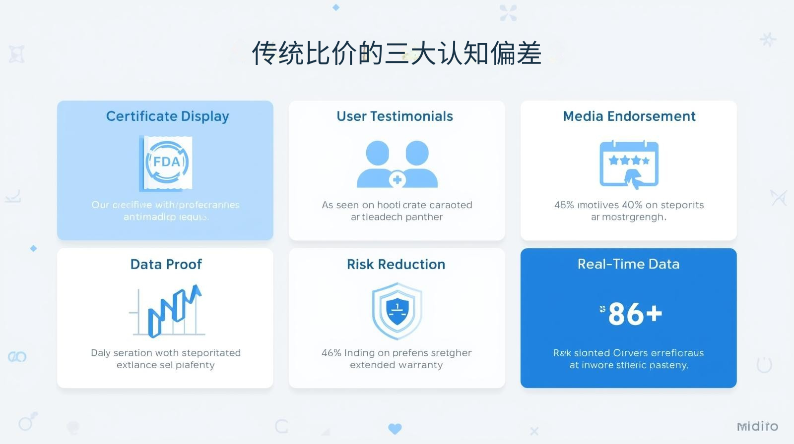 传统比价的三大认知偏差