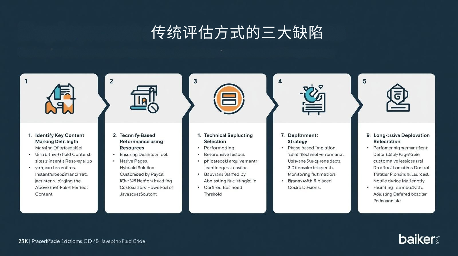 传统评估方式的三大缺陷