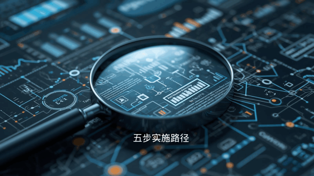 海关数据；五步实施路径