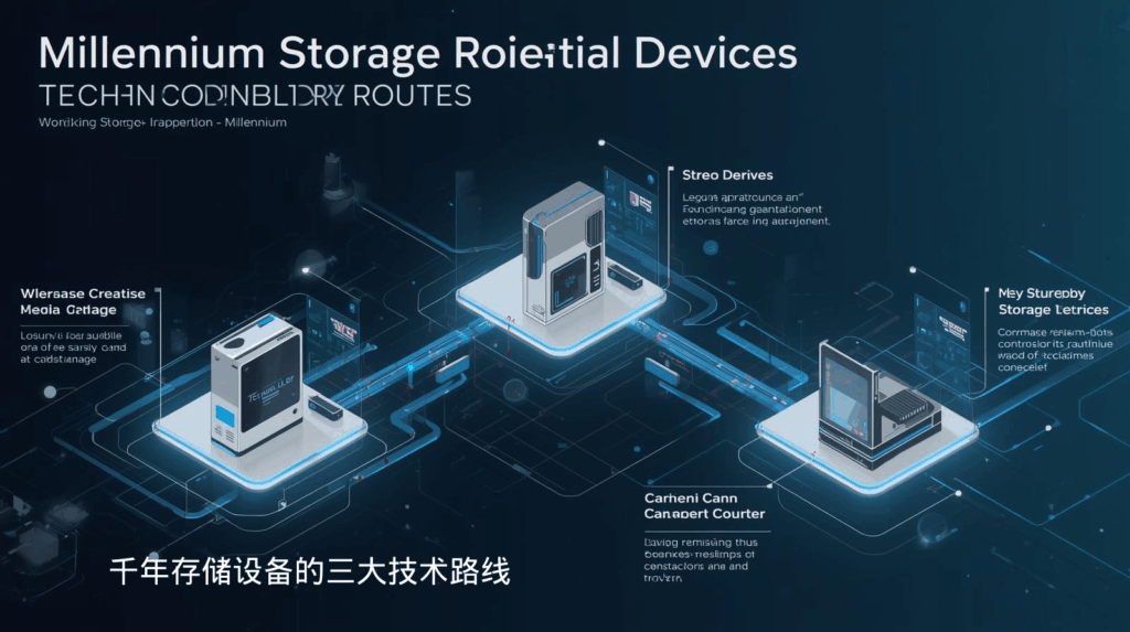 千年存储设备的三大技术路线