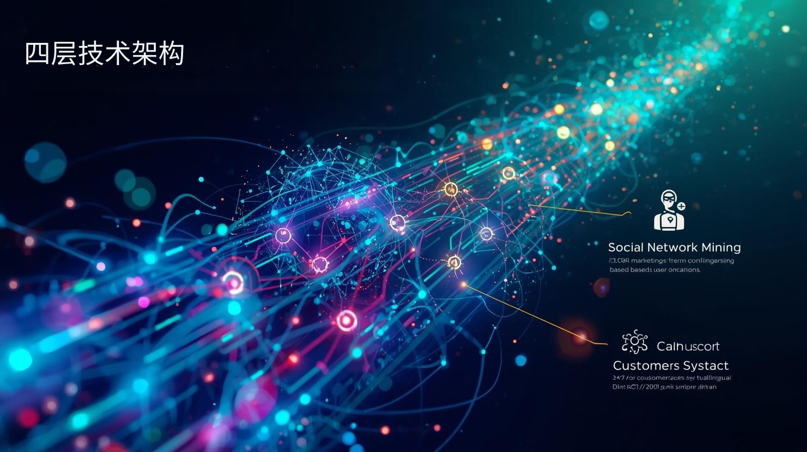 外贸获客软件四层技术架构