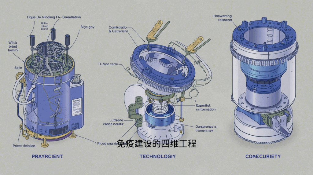 免疫建设的四维工程