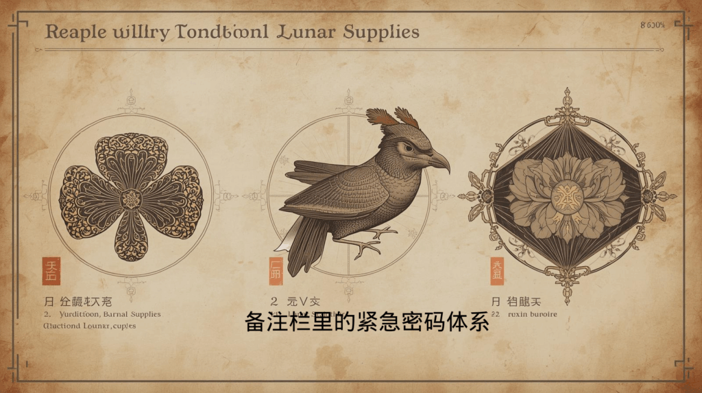 海关数据备注栏里的紧急密码体系