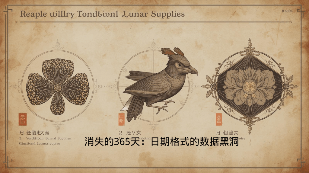 消失的365天:日期格式的数据黑洞
