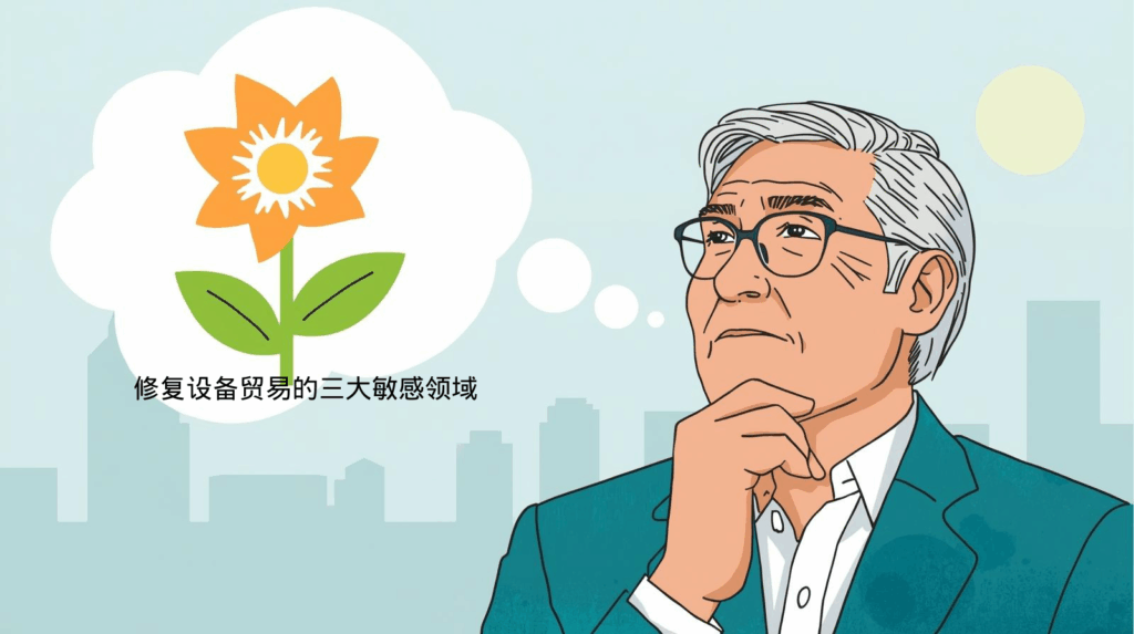 修复设备贸易的三大敏感领域