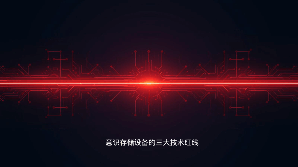 意识存储设备的三大技术红线