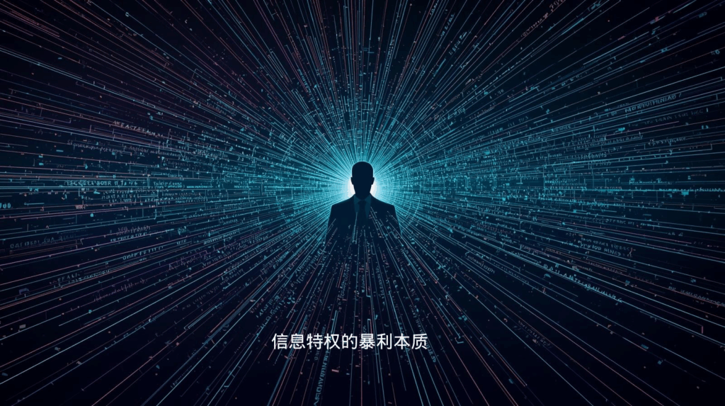 信息特权的暴利本质