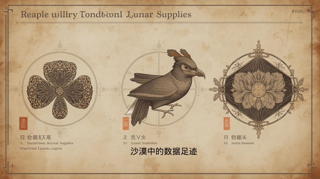 沙漠中的数据足迹