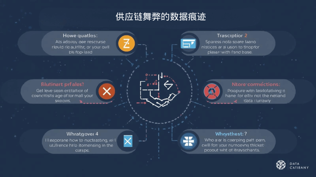 供应链舞弊的数据痕迹