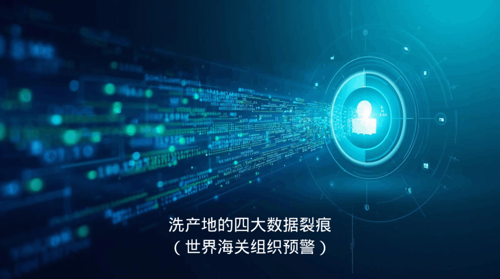 洗产地的四大数据裂痕（世界海关组织预警）
