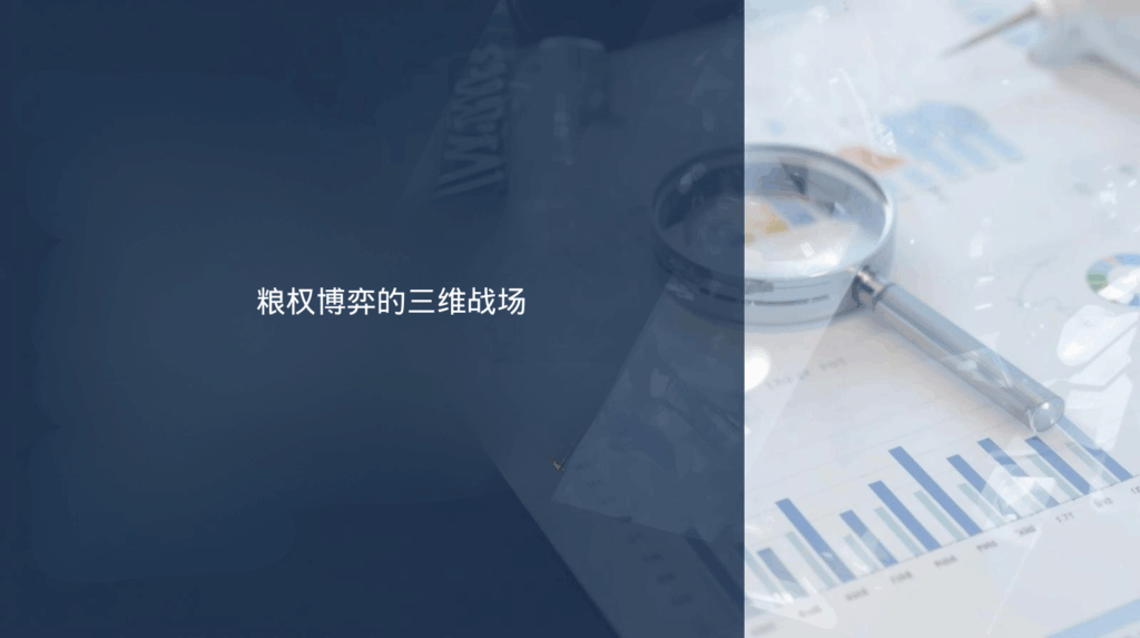 海关数据；粮权博弈的三维战场