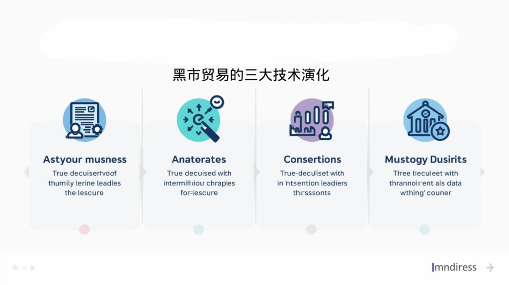 海关数据；黑市贸易的三大技术演化