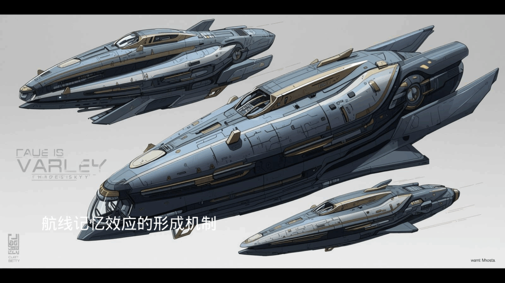 航线记忆效应的形成机制