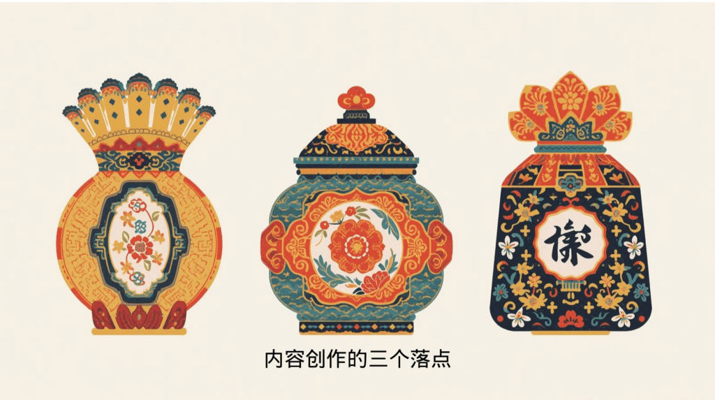 内容创作的三个落点