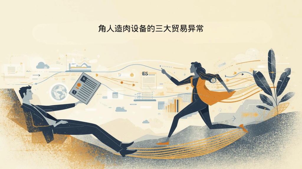 海关数据；人造肉设备的三大贸易异常