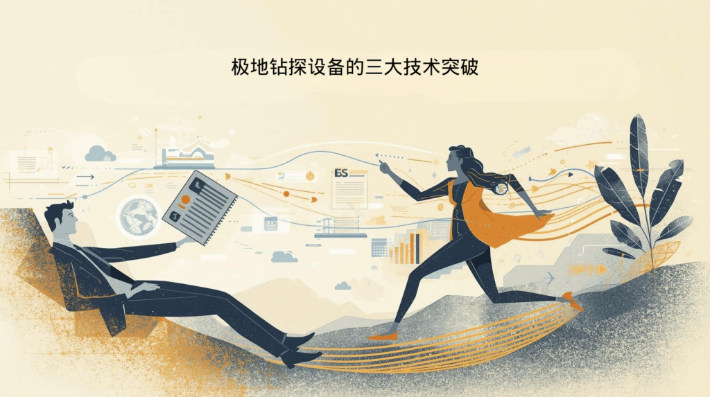 极地钻探设备的三大技术突破